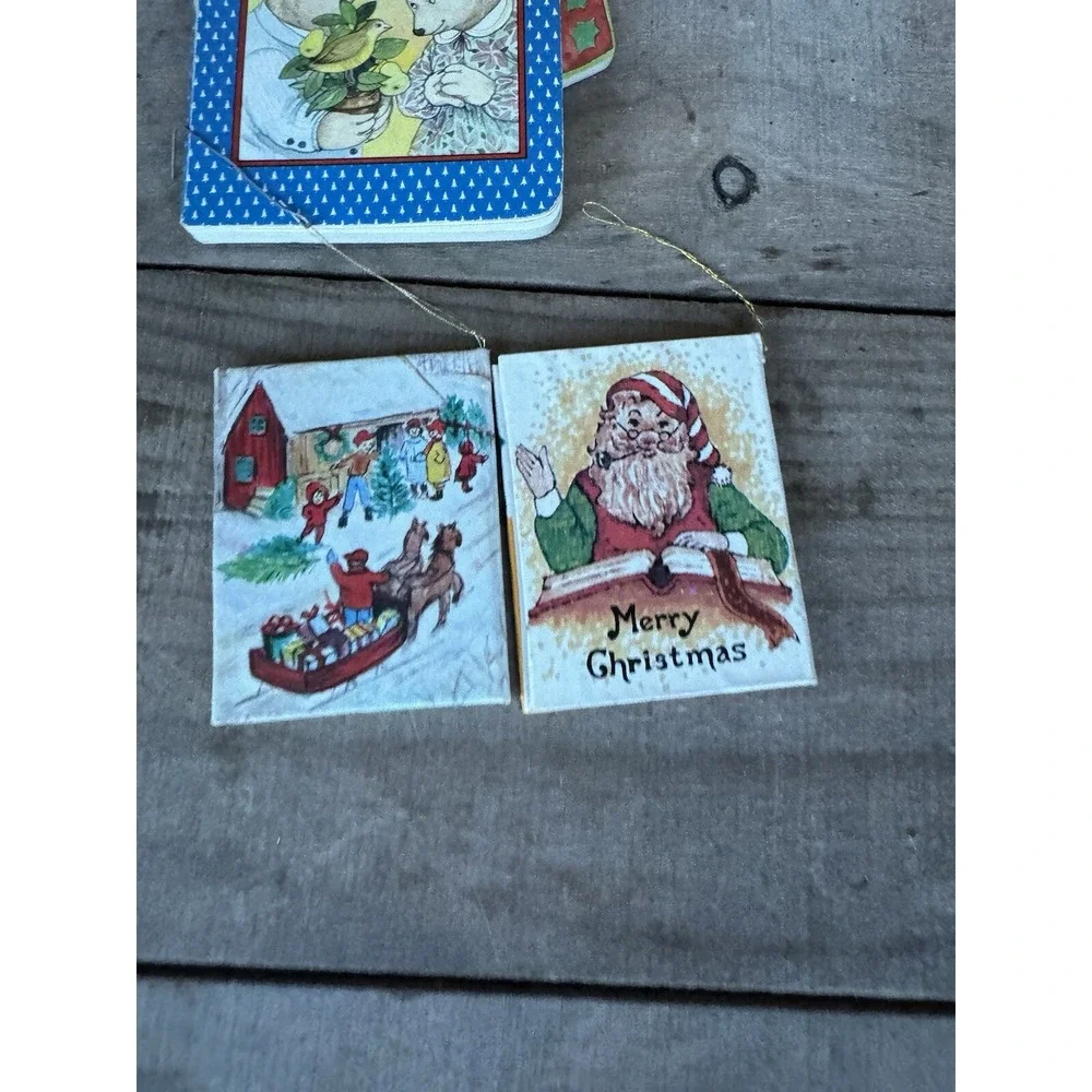 Vintage Children's Christmas‎ Books Christmas Tree Ornaments
